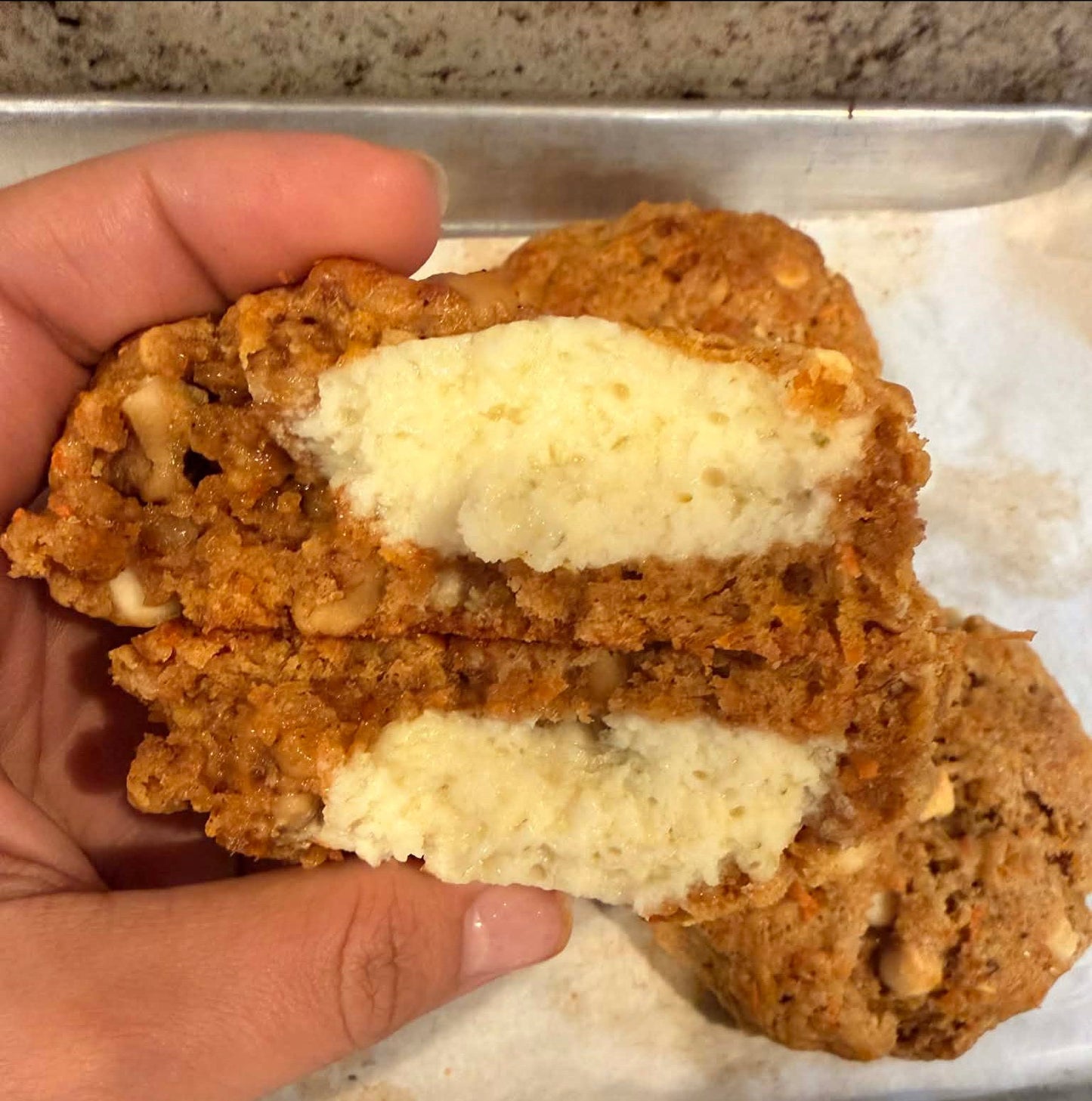 Carrot Cheesecake Cookie